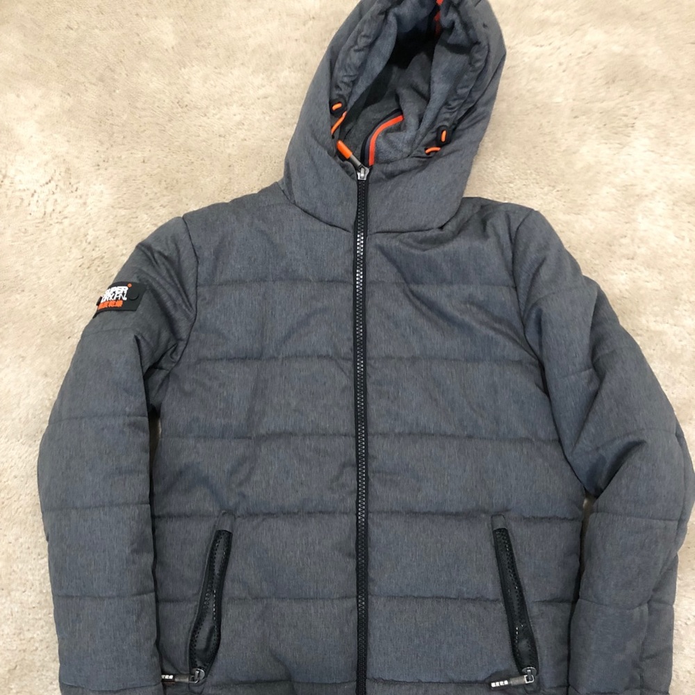 Men’s Super Dry winter hooded jacket
